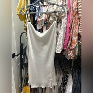 Astr Ivory Slip Dress